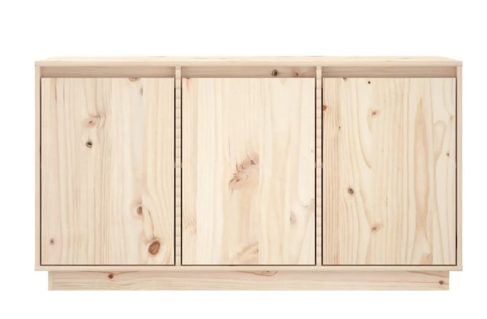 Petit buffet 3 portes en bois massif de pin Romane – Style classique et fonctionnel - Photo n°11