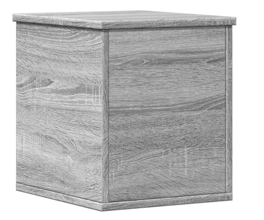 Petit coffre de rangement en bois Poma L 30 x H 35 x P 35 cm - Solution de rangement - Photo n°8