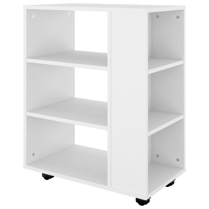 Petit meuble de rangement sur roulettes kazok 60 cm – Sobre et pratique - Photo n°12