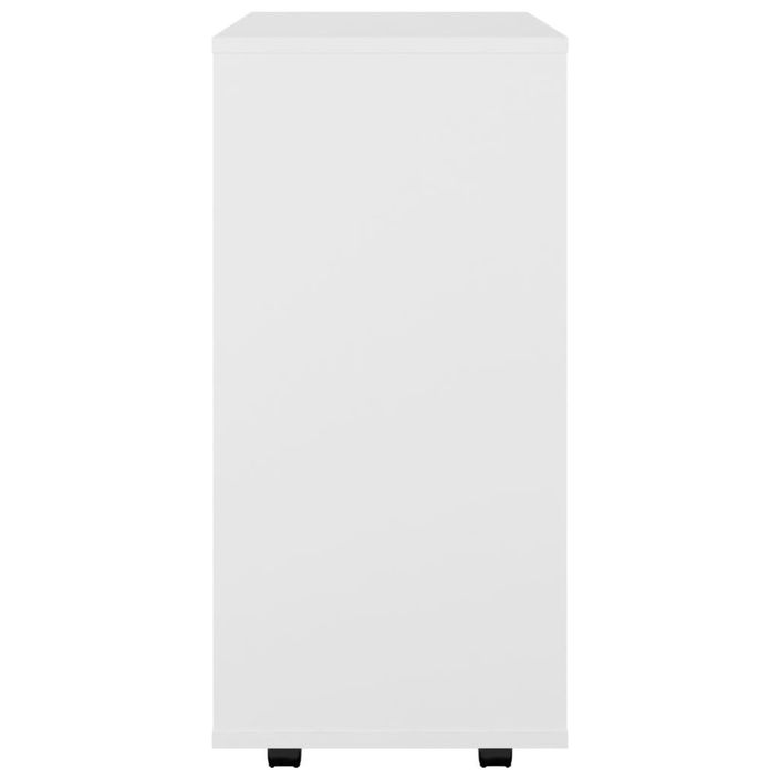 Petit meuble de rangement sur roulettes kazok 60 cm – Sobre et pratique - Photo n°13