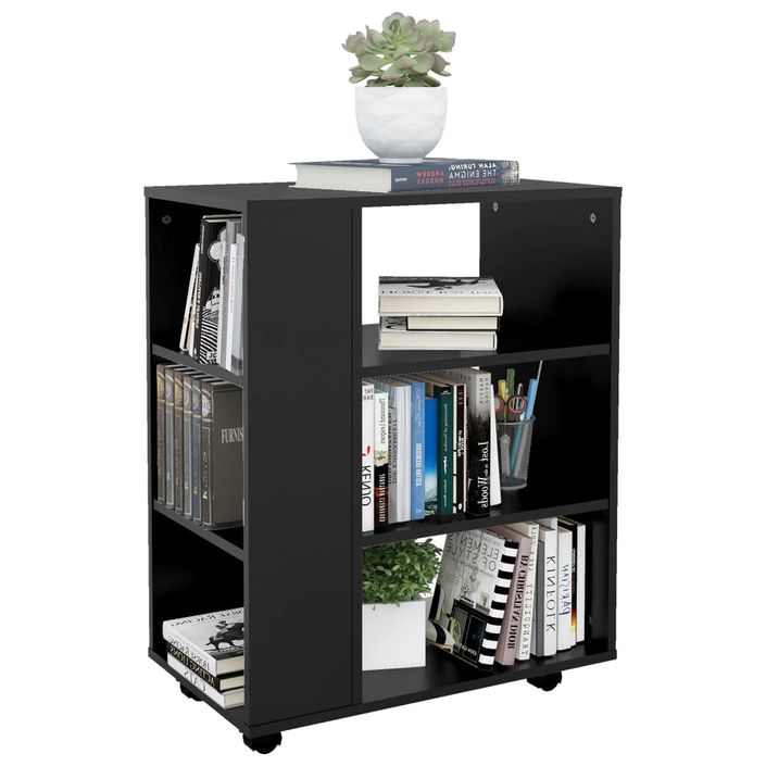 Petit meuble de rangement sur roulettes kazok 60 cm – Sobre et pratique - Photo n°1