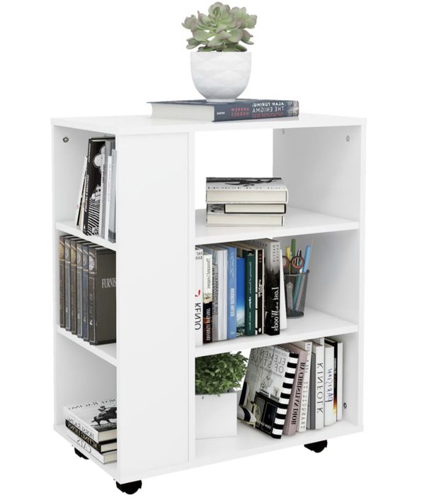 Petit meuble de rangement sur roulettes kazok 60 cm – Sobre et pratique - Photo n°8