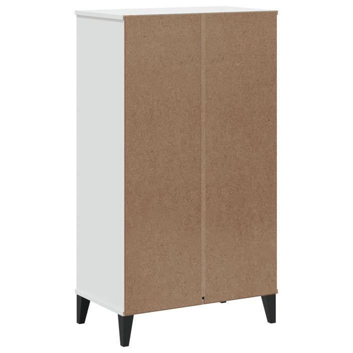 Petite armoire à chaussures Lukra L 60 x H 107 x P 35 cm – Compacte et Fonctionnelle - Photo n°7