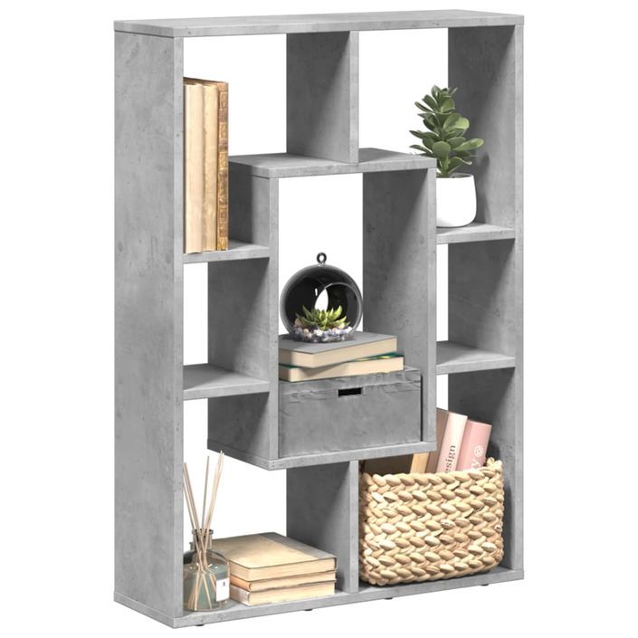 Petite bibliothèque modulable Loza 63 cm - Verticale ou horizontale - Photo n°1