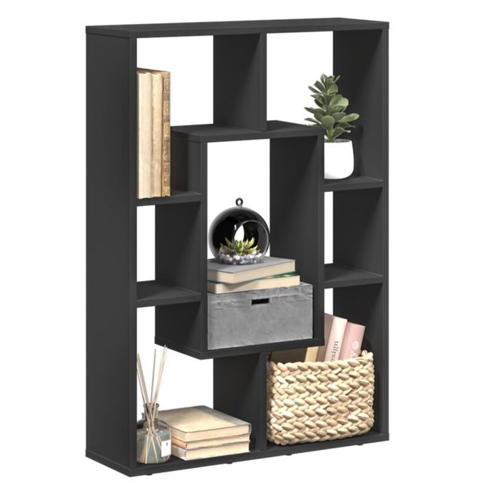 Petite bibliothèque modulable Loza 63 cm - Verticale ou horizontale - Photo n°11