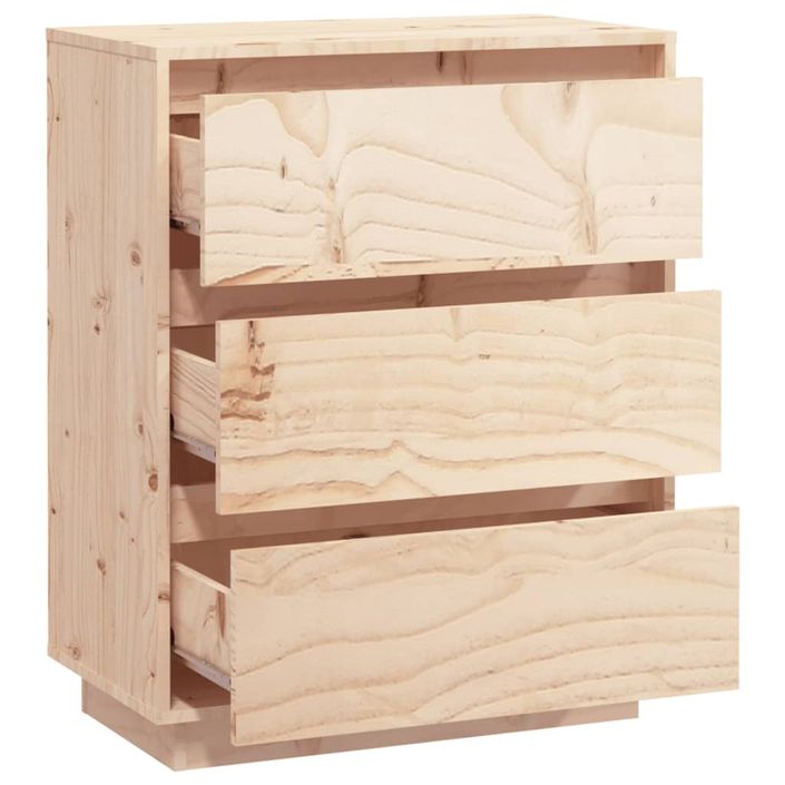 Petite commode en bois massif de pin – Collection Vizion - Photo n°7