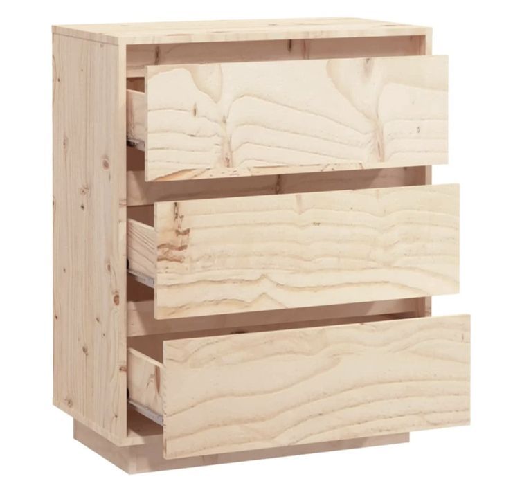 Petite commode en bois massif de pin – Collection Vizion - Photo n°11