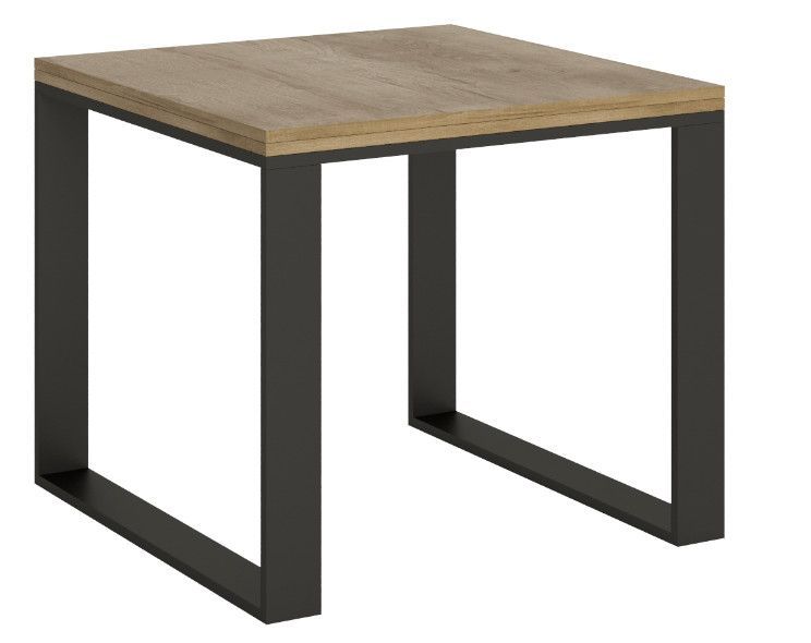 Petite table carrée extensible 90x90/180 cm Tiroz evolution - Photo n°1