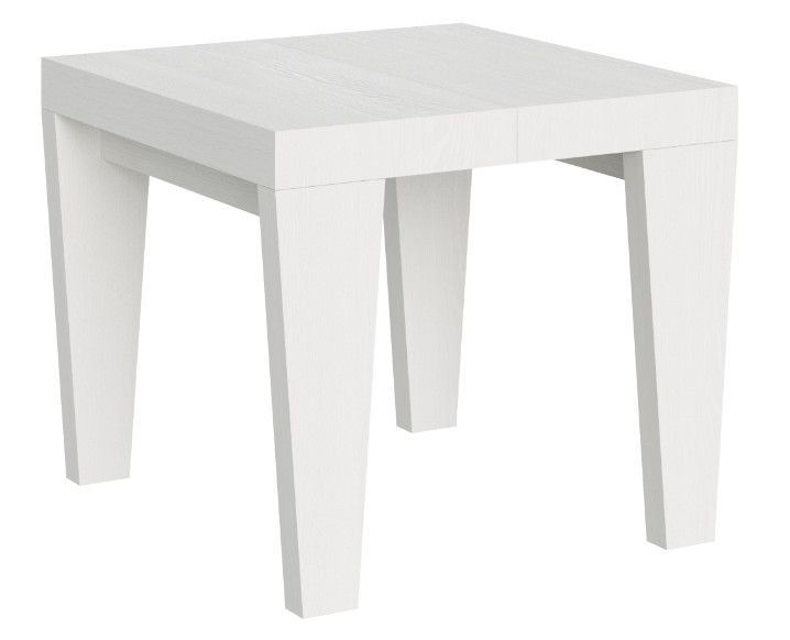 Petite table carrée extensible 90x90/246 cm pieds forme V Kristo - Photo n°5