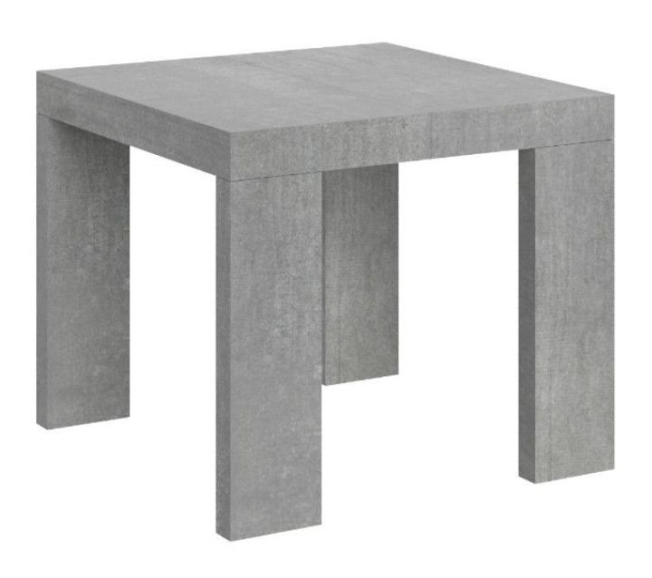 Petite table carrée extensible 90x90/246 cm Ribo - Photo n°1