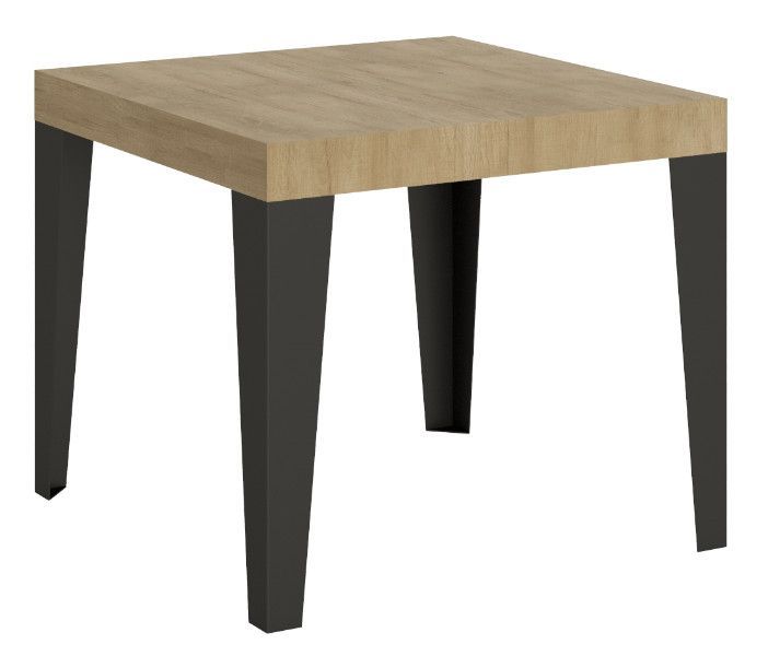 Petite table extensible carrée 90x90/246 cm Flavio - Photo n°6