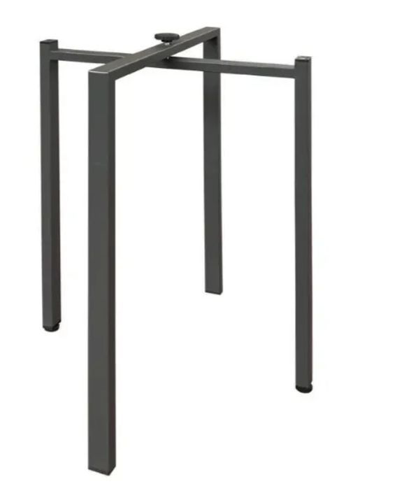 Petite table extensible carrée 90x90/246 cm Kiza - Photo n°9