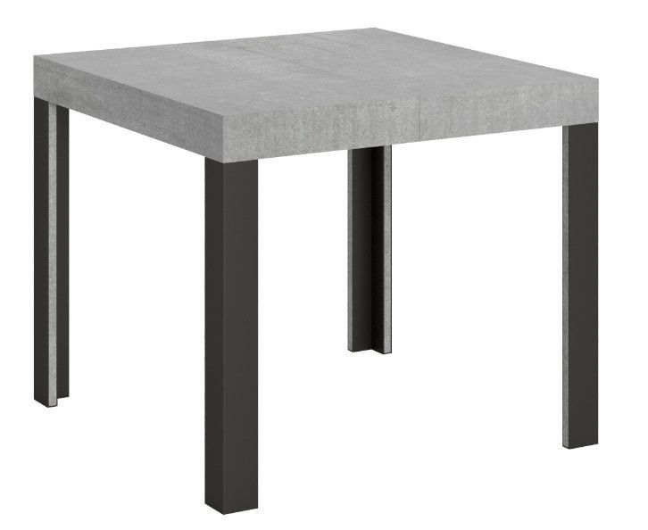 Petite table extensible carrée 90x90/246 cm Liva - Photo n°4