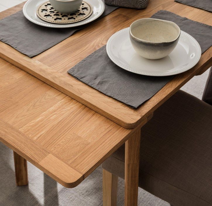 Petite table extensible en bois de chêne massif Miniko 110 à 170 cm - Photo n°10