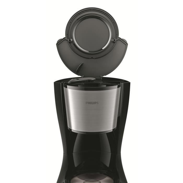 Philips HD7479/20 Cafetiere collection Daily noir et métal, verseuse isotherme - Photo n°3