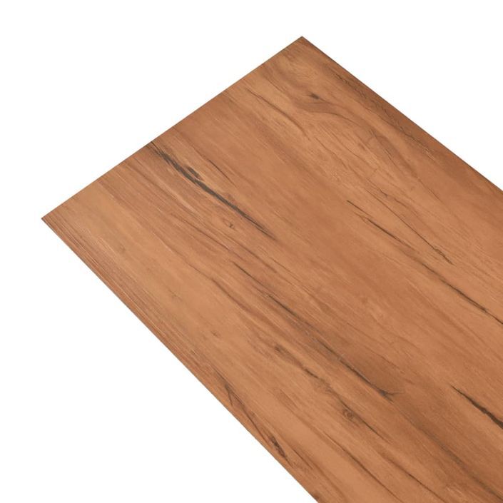 Planche de plancher PVC 5,26 m² 2 mm Orme naturel - Photo n°6