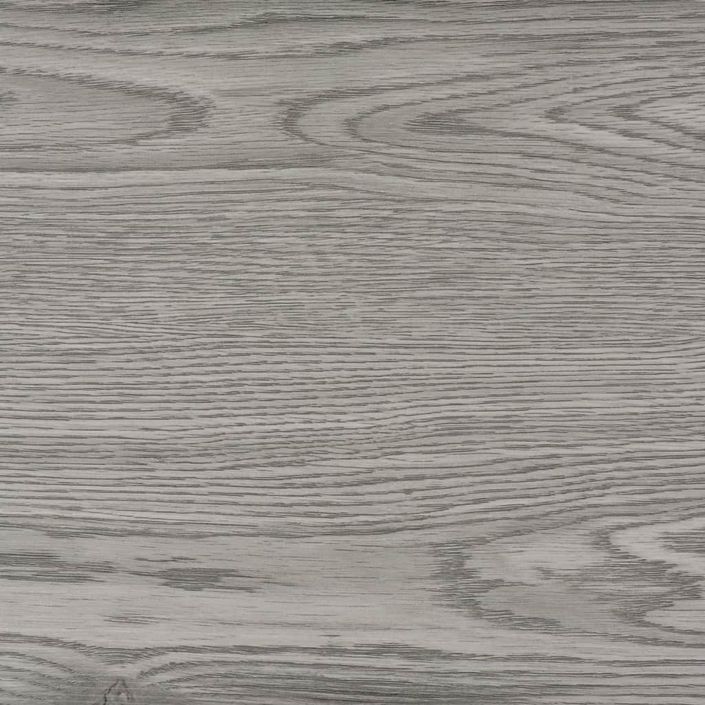 Planche de plancher PVC autoadhésif 5,02 m² 2 mm Gris foncé - Photo n°5