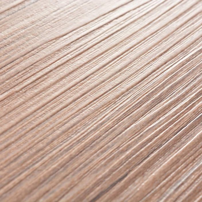 Planche de plancher PVC autoadhésif 5,02 m² 2 mm Marron chêne - Photo n°4