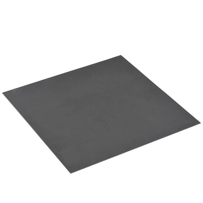 Planche de plancher PVC autoadhésif 5,11 m² Noir avec motif - Photo n°5