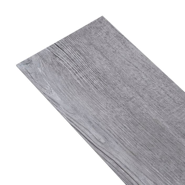 Planche de plancher PVC autoadhésif 5,21 m² 2 mm Gris bois mat - Photo n°7