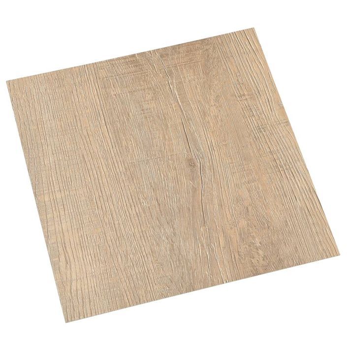 Planches de plancher autoadhésives 20 pcs PVC 1,86 m² Marron 10 - Photo n°6