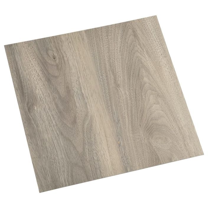 Planches de plancher autoadhésives 20 pcs PVC 1,86 m² Taupe 2 - Photo n°6