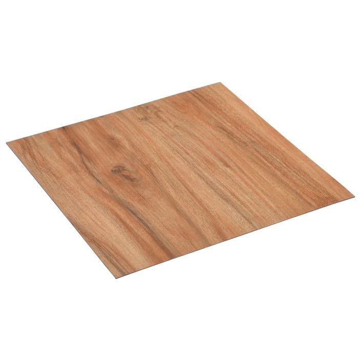 Planches de plancher autoadhésives 20 pcs PVC 1,86m² Bois clair - Photo n°3