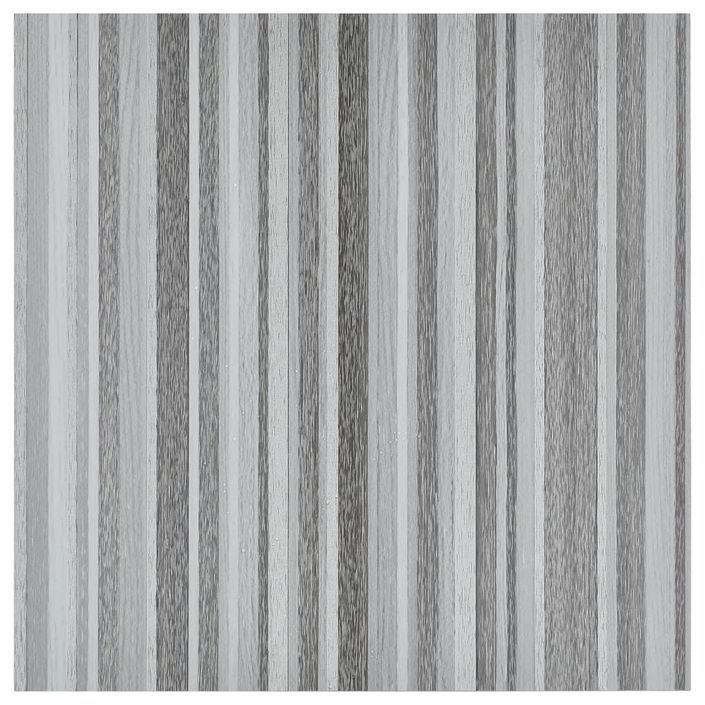 Planches de plancher autoadhésives 20 pcs PVC 1,86m² Gris clair 5 - Photo n°7