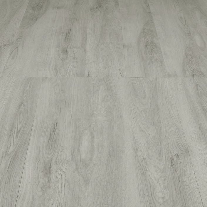 Planches de plancher autoadhésives 4,46 m² 3 mm PVC Gris clair - Photo n°5