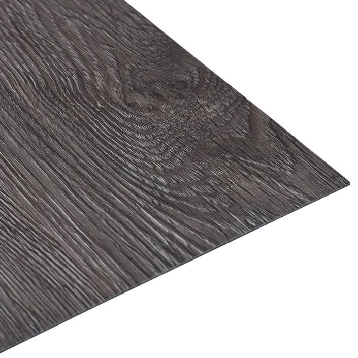 Planches de plancher autoadhésives 5,11 m² PVC Marron - Photo n°4