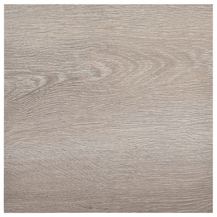 Planches de plancher autoadhésives 55 pcs PVC 5,11 m² Taupe 2 - Photo n°8