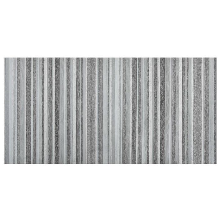 Planches de plancher autoadhésives 55 pcs PVC 5,11m² Gris clair 2 - Photo n°6