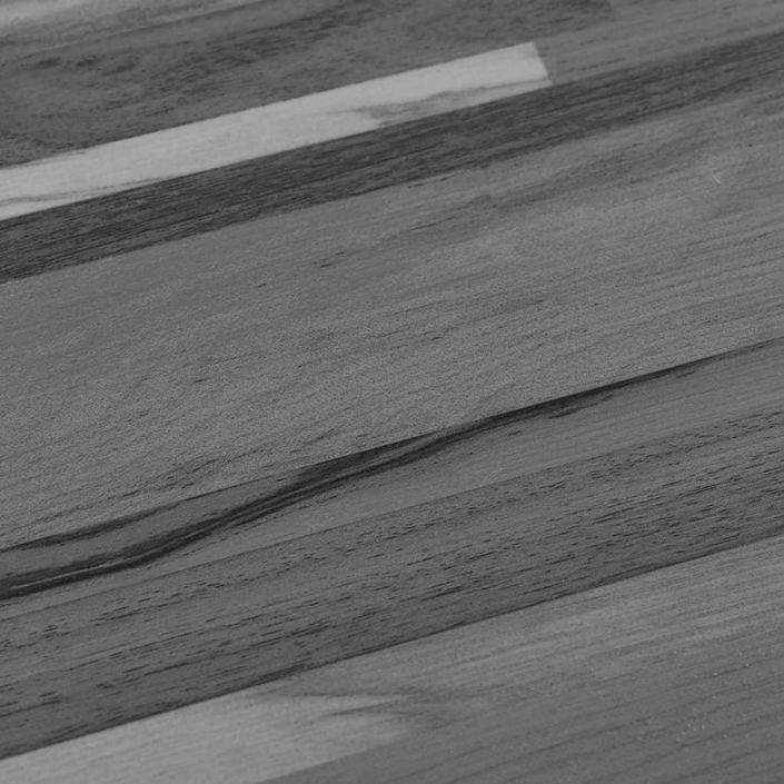 Planches de plancher PVC 5,02 m² 2 mm Autoadhésif Gris rayé - Photo n°4