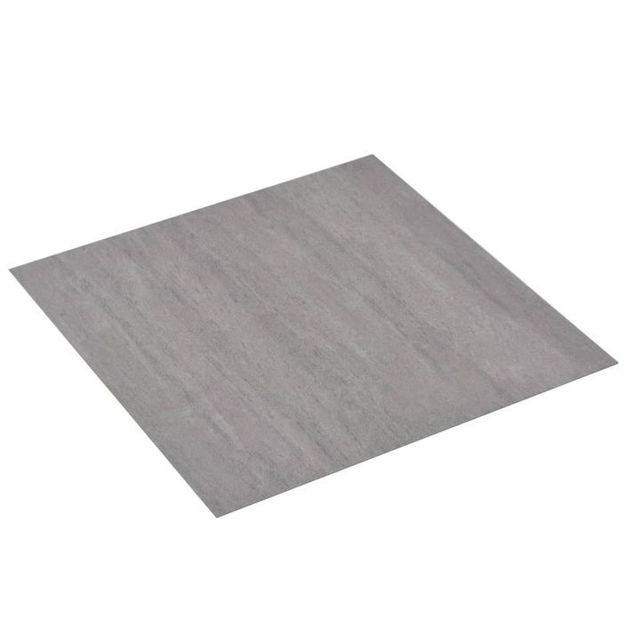 Planches plancher autoadhésives 20pcs PVC 1,86m² Gris pointillé - Photo n°4