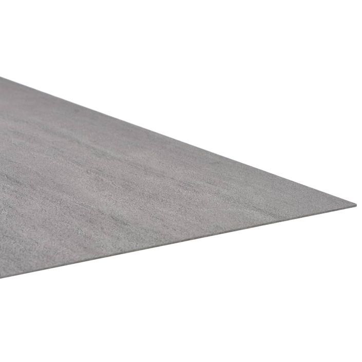 Planches plancher autoadhésives 20pcs PVC 1,86m² Gris pointillé - Photo n°6