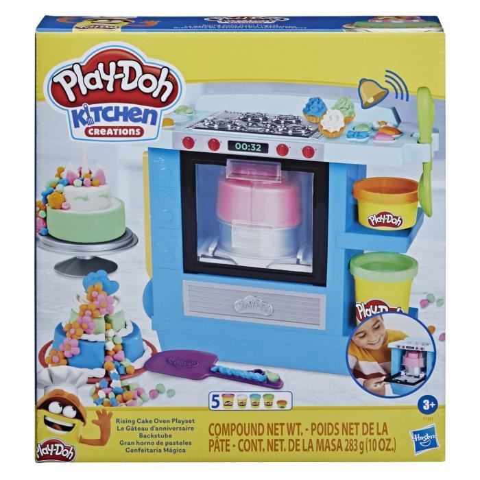 Play-Doh Kitchen, Le Gâteau d'anniversaire avec 5 pots de pate a modeler - Photo n°2