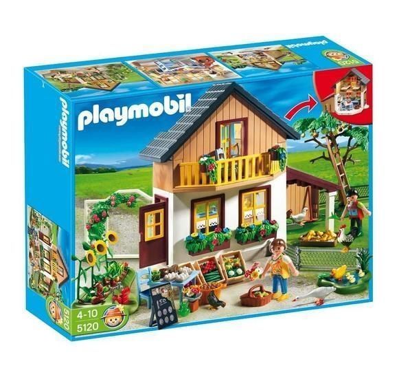 Playmobil 5120 Maison des fermiers et marché - Photo n°1