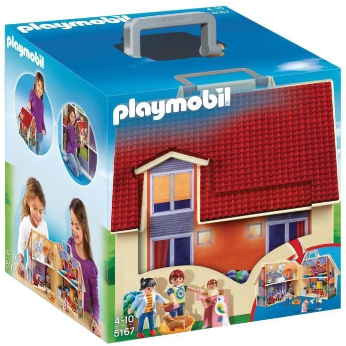 PLAYMOBIL 5167 - La Maison Transportable - Photo n°1