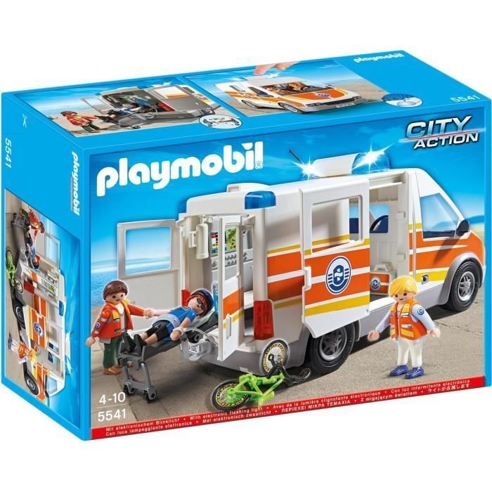 Playmobil 5541 Ambulance avec Secouristes - Photo n°1