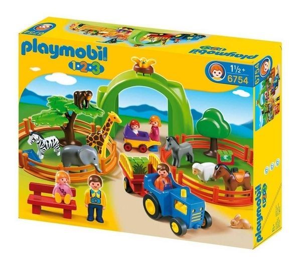 Playmobil 6754 Coffret Grand zoo - Photo n°1