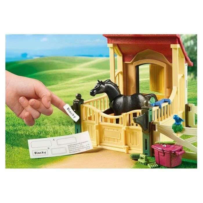 PLAYMOBIL 6934 - Country - Box avec Cavaliere et Cheval Pur-Sang Arabe - Photo n°4