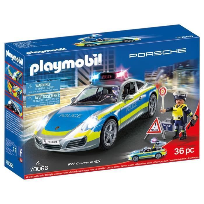 PLAYMOBIL 70066 - Porsche 911 Carrera 4S Police - Nouveauté 2020 - Photo n°1