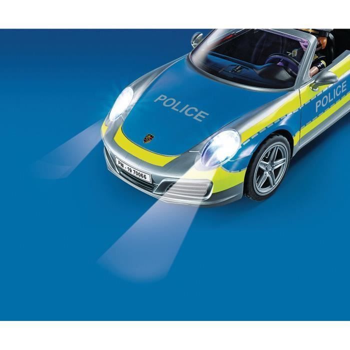 PLAYMOBIL 70066 - Porsche 911 Carrera 4S Police - Nouveauté 2020 - Photo n°5