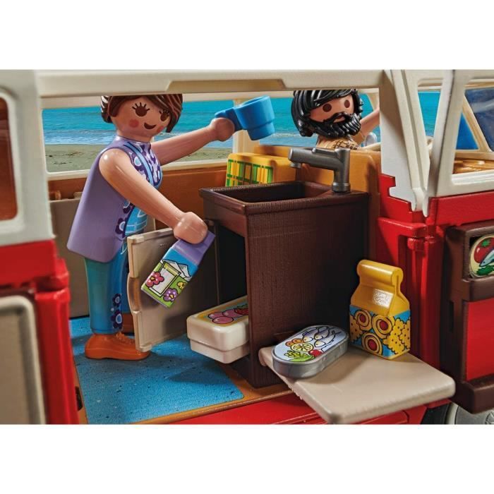 PLAYMOBIL - 70176 - Volkswagen T1 Combi - Photo n°5