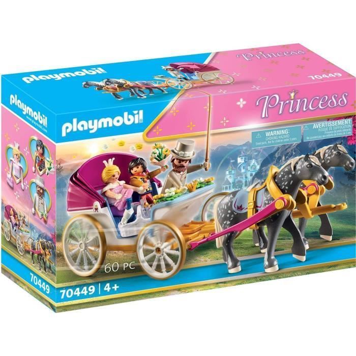 PLAYMOBIL - 70449 - Caleche et couple royal - Photo n°1