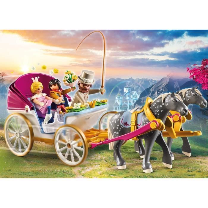 PLAYMOBIL - 70449 - Caleche et couple royal - Photo n°2