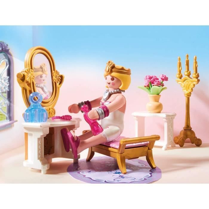 PLAYMOBIL - 70453 - Chambre de princesse avec coiffeuse - Photo n°5