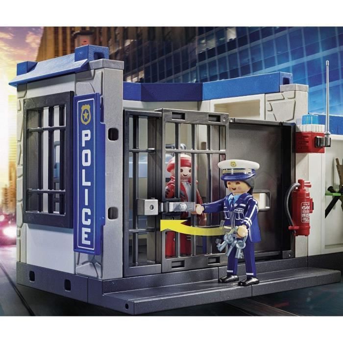 PLAYMOBIL - 70568 - Police Poste de police et cambrioleur - Photo n°5