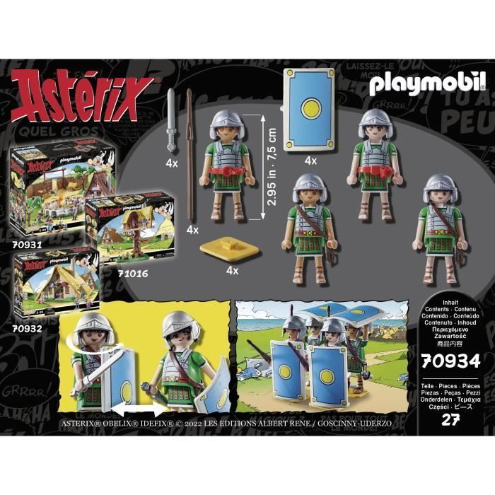 PLAYMOBIL - 70934 - Astérix : Les légionnaires romains - Photo n°5