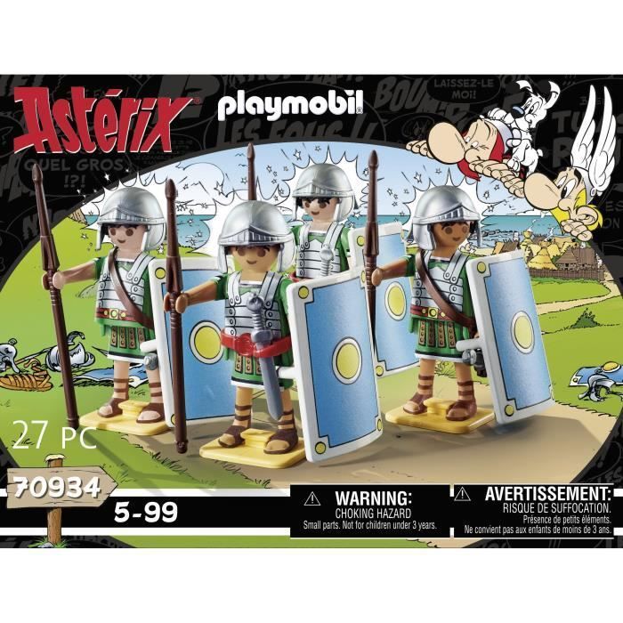 PLAYMOBIL - 70934 - Astérix : Les légionnaires romains - Photo n°6